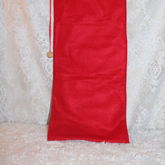 Snowman Christmas Card holder 27 inches long with 2 slots for cards - Picture 6 of 6